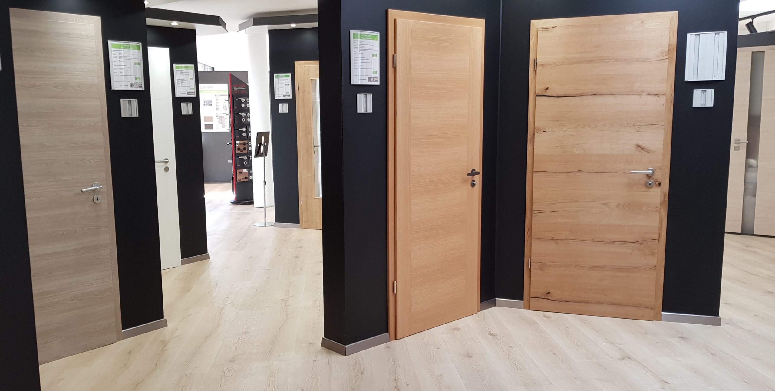 Portes d'intérieur en bois et stratifié